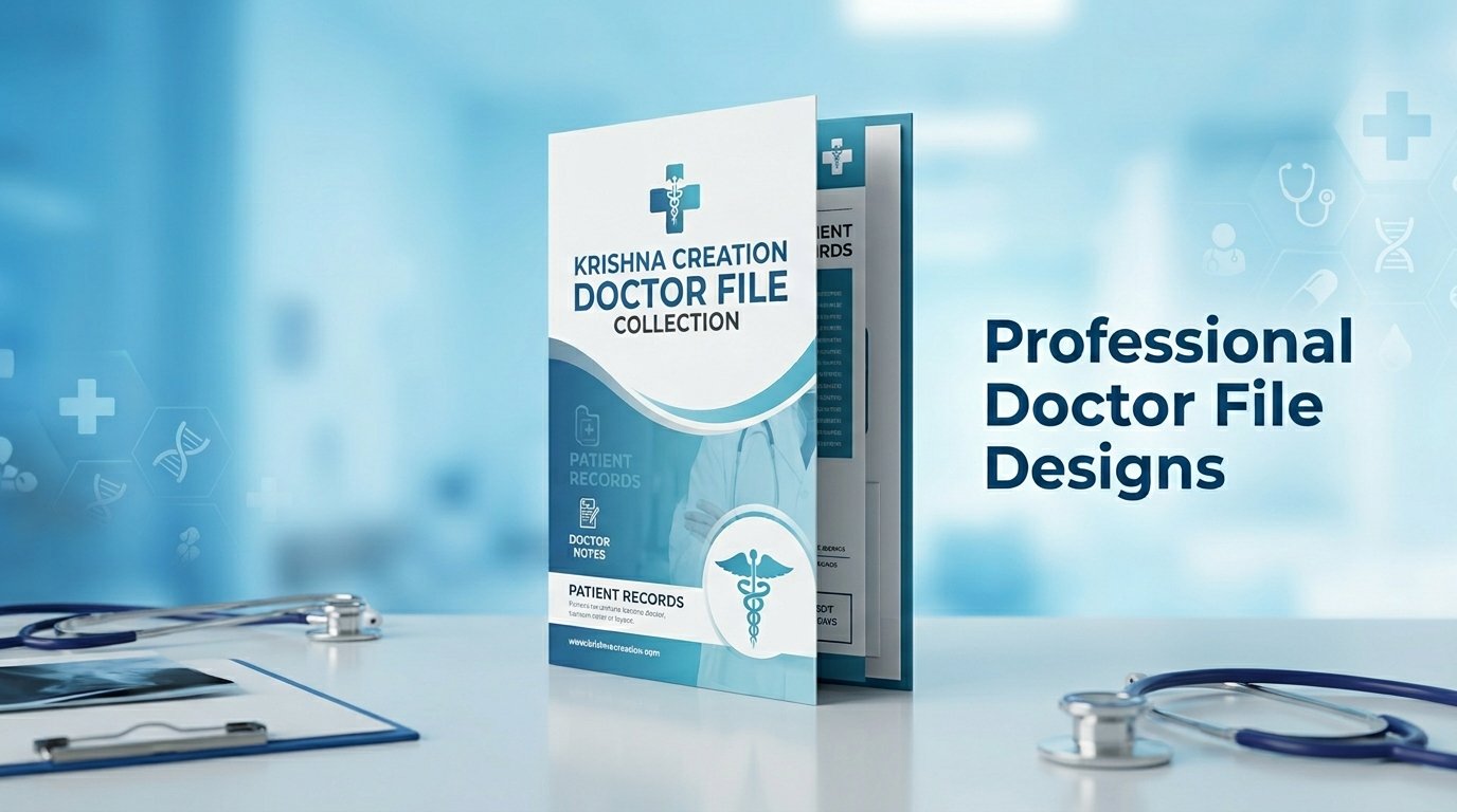 Professional Doctor File Designs For Clinics & Hospitals